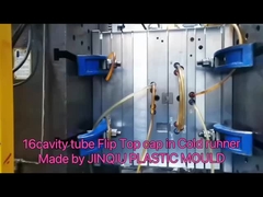 16 Hohlraum-Flip-Top-Kappen-Form für Schichtrohr-Hochlauf