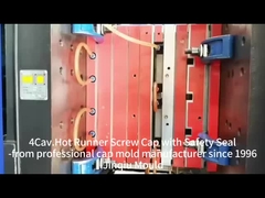 4 Hohlräume 65 mm Hals Petro jerrycan Kappe Form Kaltlauf