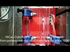 16 Hohlraum 2 Teile Montage 32 mm Flip-Capp-Up Teil im Kaltlauf