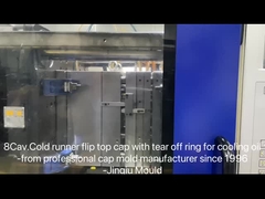 8 Hohlraum 28 mm Hals Diebstahlschutz-Klopf für Saftflasche Form Kaltlauf