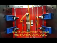 16-fach-Hohlraum-Semi-Heißlotion-Pumpenkolbenstange PP-Kunststoffform für Körperpflege