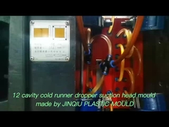 12 Hohlraum-Kaltläufer-Dropper-Rohrform aus PP-Material