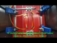 16 Hohlraum-Kaltläufer-Shampoo Flip-Cap Injektionsformung zur Körperpflege Flaschenreihe